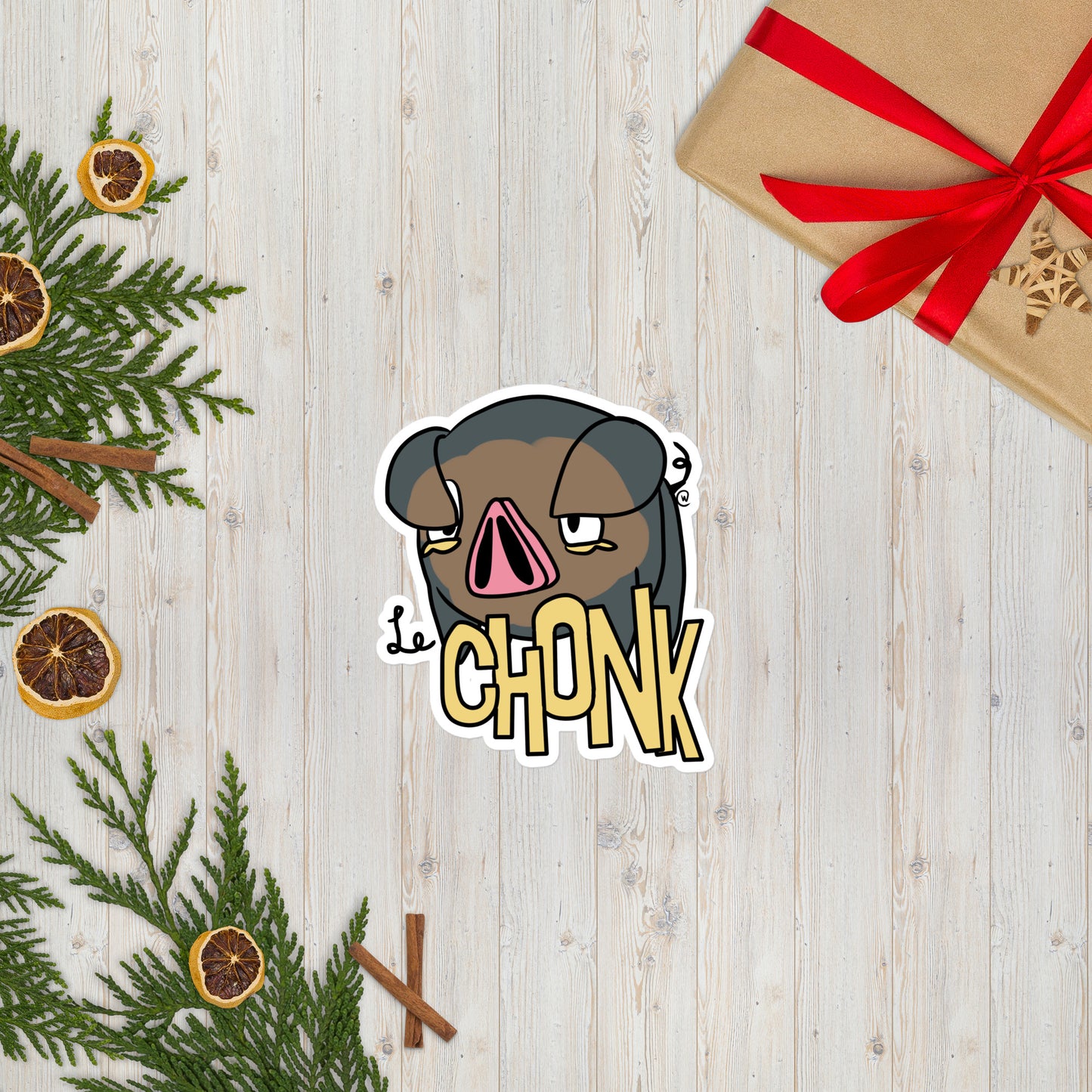 Pop Culture stickers - The Chonk